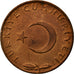 Coin, Turkey, 5 Kurus, 1960, EF(40-45), Bronze, KM:890.1