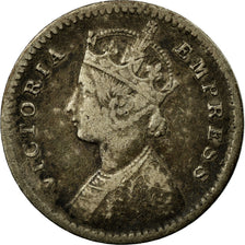 Coin, INDIA-BRITISH, Victoria, 2 Annas, 1891, VF(30-35), Silver, KM:488