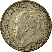 Coin, Netherlands, Wilhelmina I, 25 Cents, 1941, VF(30-35), Silver, KM:164