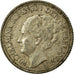 Coin, Netherlands, Wilhelmina I, 25 Cents, 1941, VF(30-35), Silver, KM:164