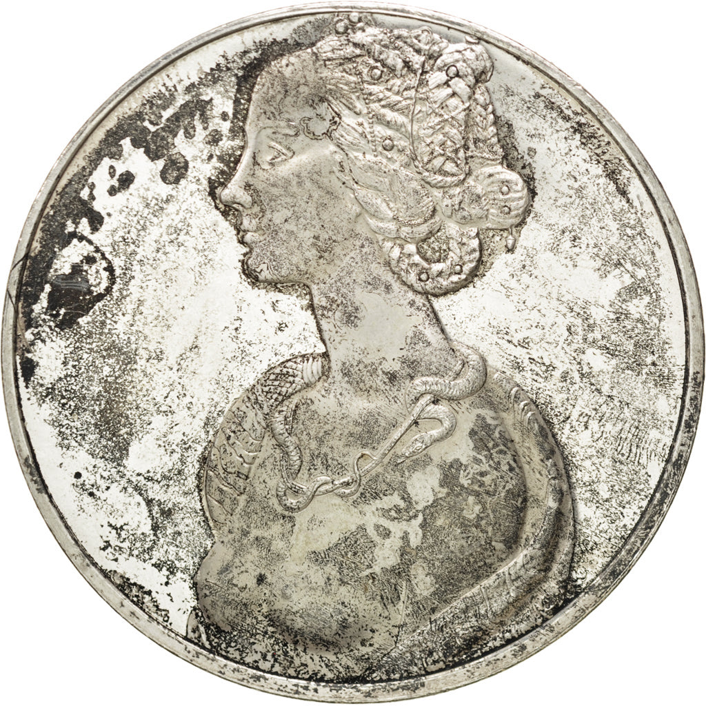 FRANCE, French Fifth Republic, Medal, AU(55-58), Silver, 44, 31.40