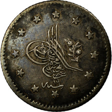 Coin, Turkey, Abdul Mejid, Kurush, 1857/AH1255, Qustantiniyah, VF(30-35)