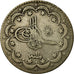 Coin, Turkey, Abdul Hamid II, 5 Kurush, 1885/AH1293, Qustantiniyah, VF(30-35)