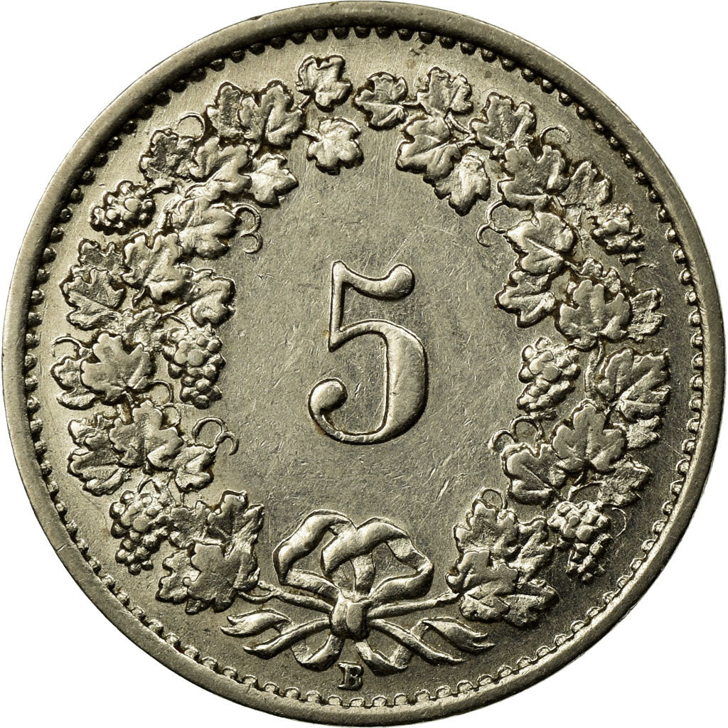Monnaie, Suisse, 5 Rappen, 1932, Bern, TTB, Nickel, KM:26b