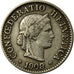 Coin, Switzerland, 5 Rappen, 1909, Bern, EF(40-45), Copper-nickel, KM:26