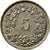 Monnaie, Suisse, 5 Rappen, 1938, Bern, TTB, Nickel, KM:26b