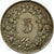 Monnaie, Suisse, 5 Rappen, 1925, Bern, TB+, Copper-nickel, KM:26