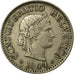 Coin, Switzerland, 5 Rappen, 1944, Bern, VF(20-25), Copper-nickel, KM:26