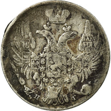 Moneta, Russia, 10 Kopeks, Grivennik, 1839, Saint-Petersburg, VF(30-35), Srebro