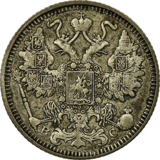 Coin, Russia, Nicholas II, 15 Kopeks, 1913, Saint-Petersburg, VF(30-35), Silver