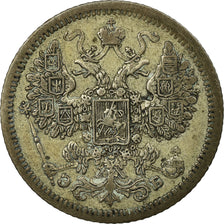 Coin, Russia, Nicholas II, 15 Kopeks, 1907, Saint-Petersburg, VF(30-35), Silver