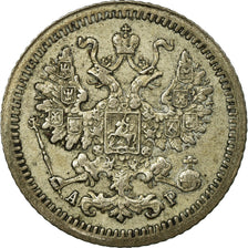 Coin, Russia, Nicholas II, 5 Kopeks, 1905, Saint-Petersburg, VF(30-35), Silver