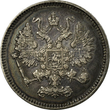 Moneta, Russia, Alexander II, 10 Kopeks, 1861, Saint-Petersburg, AU(50-53)