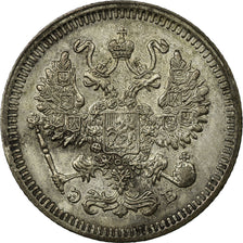 Münze, Russland, Nicholas II, 10 Kopeks, 1909, Saint-Petersburg, SS, Silber