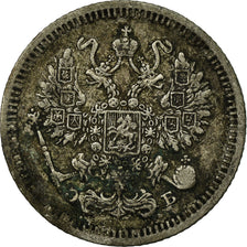 Coin, Russia, Nicholas II, 10 Kopeks, 1909, Saint-Petersburg, VF(20-25), Silver