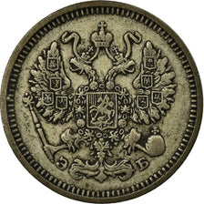 Monnaie, Russie, Nicholas II, 10 Kopeks, 1910, Saint-Petersburg, B+, Argent