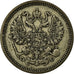 Monnaie, Russie, Nicholas II, 10 Kopeks, 1910, Saint-Petersburg, B+, Argent