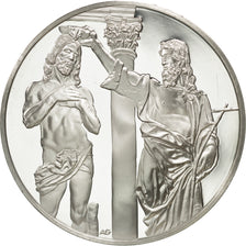 FRANCE, French Fifth Republic, Medal, MS(60-62), Silver, 44, 31.50