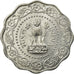 Coin, INDIA-REPUBLIC, 10 Paise, 1977, AU(55-58), Aluminum, KM:27.1