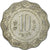 Moneda, INDIA-REPÚBLICA, 10 Paise, 1973, BC+, Aluminio, KM:27.1