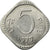 Coin, INDIA-REPUBLIC, 5 Paise, 1977, AU(55-58), Aluminum, KM:18.6