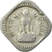 Munten, INDIAASE REPUBLIEK, 5 Paise, 1972, Hyderabad, ZF, Aluminium, KM:18.4