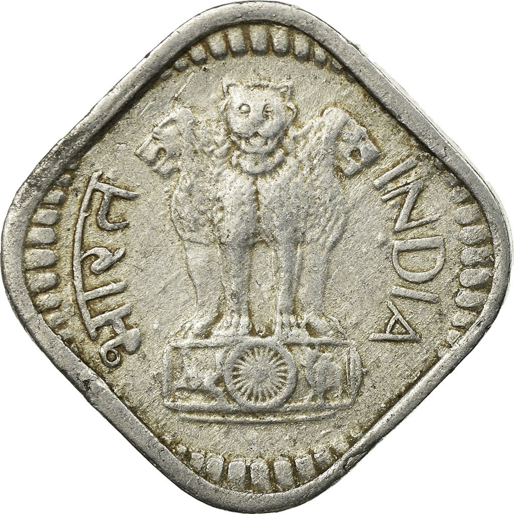 Moneta, REPUBBLICA DELL’INDIA, 5 Paise, 1972, MB+, Alluminio, KM:18.6