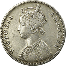 Coin, INDIA-BRITISH, Victoria, Rupee, 1884, VF(30-35), Silver, KM:492