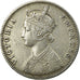 Coin, INDIA-BRITISH, Victoria, Rupee, 1884, VF(30-35), Silver, KM:492
