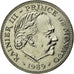 Coin, Monaco, Rainier III, 5 Francs, 1989, EF(40-45), Copper-nickel, KM:150