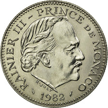 Coin, Monaco, Rainier III, 5 Francs, 1982, EF(40-45), Copper-nickel, KM:150