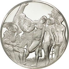 FRANCE, French Fifth Republic, Medal, MS(60-62), Silver, 44, 31.30
