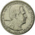 Coin, Monaco, Rainier III, 1/2 Franc, 1965, EF(40-45), Nickel, KM:145