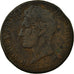 Moneta, Monaco, Honore V, 5 Centimes, Cinq, 1837, Monaco, MB, Rame, KM:95.2a
