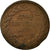 Coin, Monaco, Honore V, 5 Centimes, Cinq, 1837, Monaco, VF(20-25), Copper