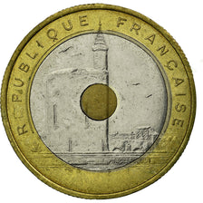 Moneta, Francia, Jeux Méditerranéens, 20 Francs, 1993, Paris, MB+