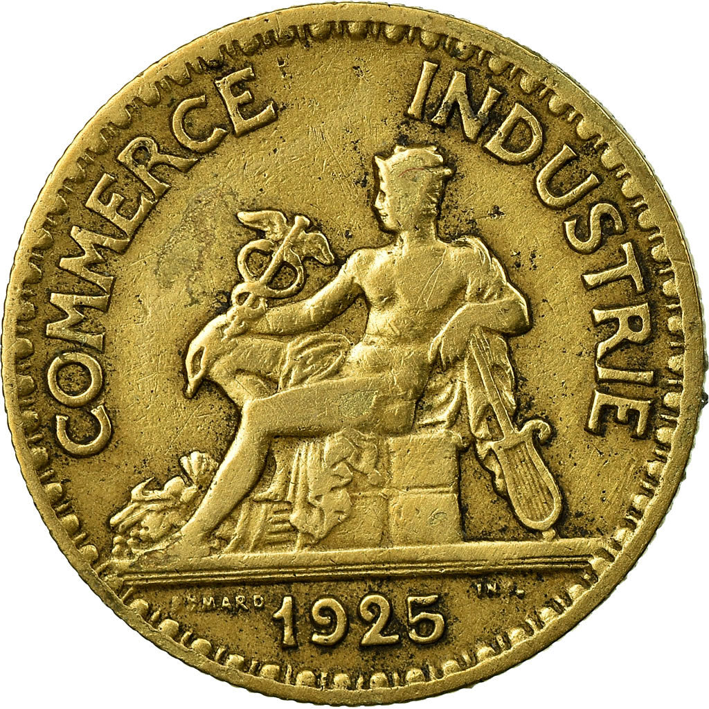 Coin, France, Chambre de commerce, 50 Centimes, 1925, Paris, VF(30-35)