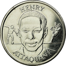 France, Jeton, Equipe de France de Football, Henry, attaquant, 1999, TTB, Nickel