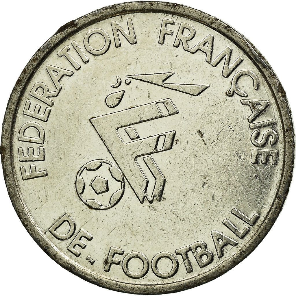 France, Jeton, Equipe de France de Football, Thuram, Défenseur, 1999, TTB