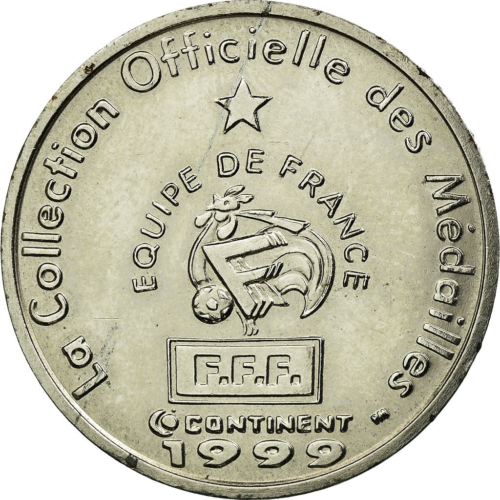 France, Token, Equipe de France de Football, Petit, Milieu de Terrain, 1999