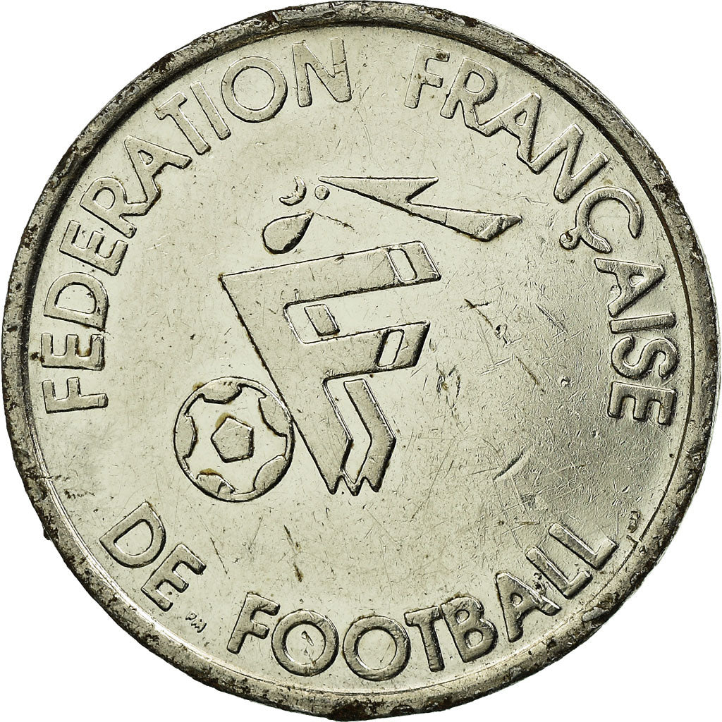 France, Token, Equipe de France de Football, Boghossian, 1999, EF(40-45), Nickel