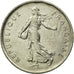 Moneda, Francia, Semeuse, 5 Francs, 1971, Paris, BC+, Níquel recubierto de