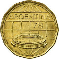 Coin, Argentina, 100 Pesos, 1977, AU(55-58), Aluminum-Bronze, KM:77