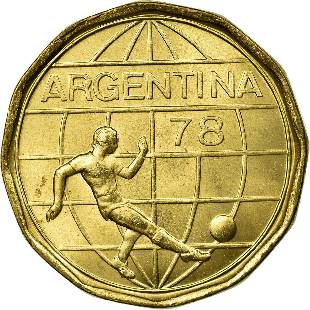 Coin, Argentina, 50 Pesos, 1978, EF(40-45), Aluminum-Bronze, KM:76