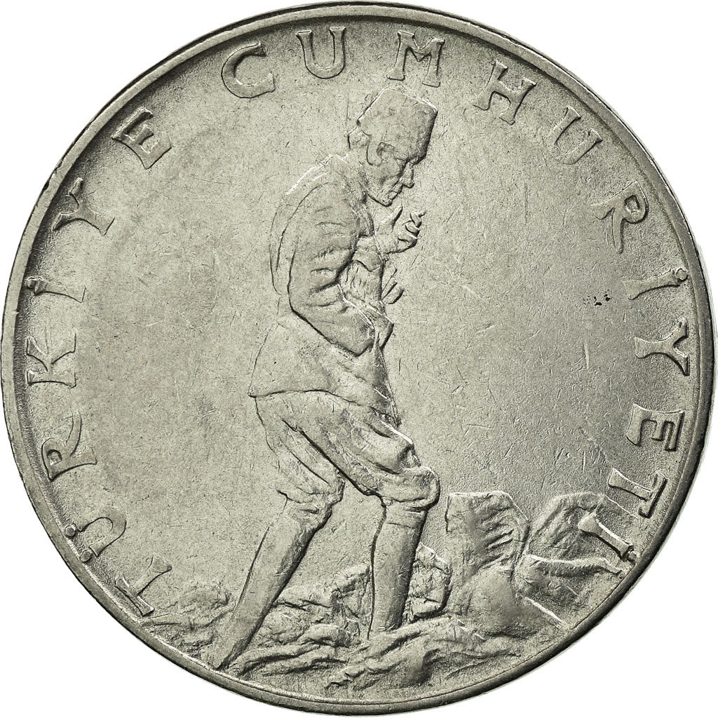 Monnaie, Turquie, 2-1/2 Lira, 1962, TTB+, Stainless Steel, KM:893.1