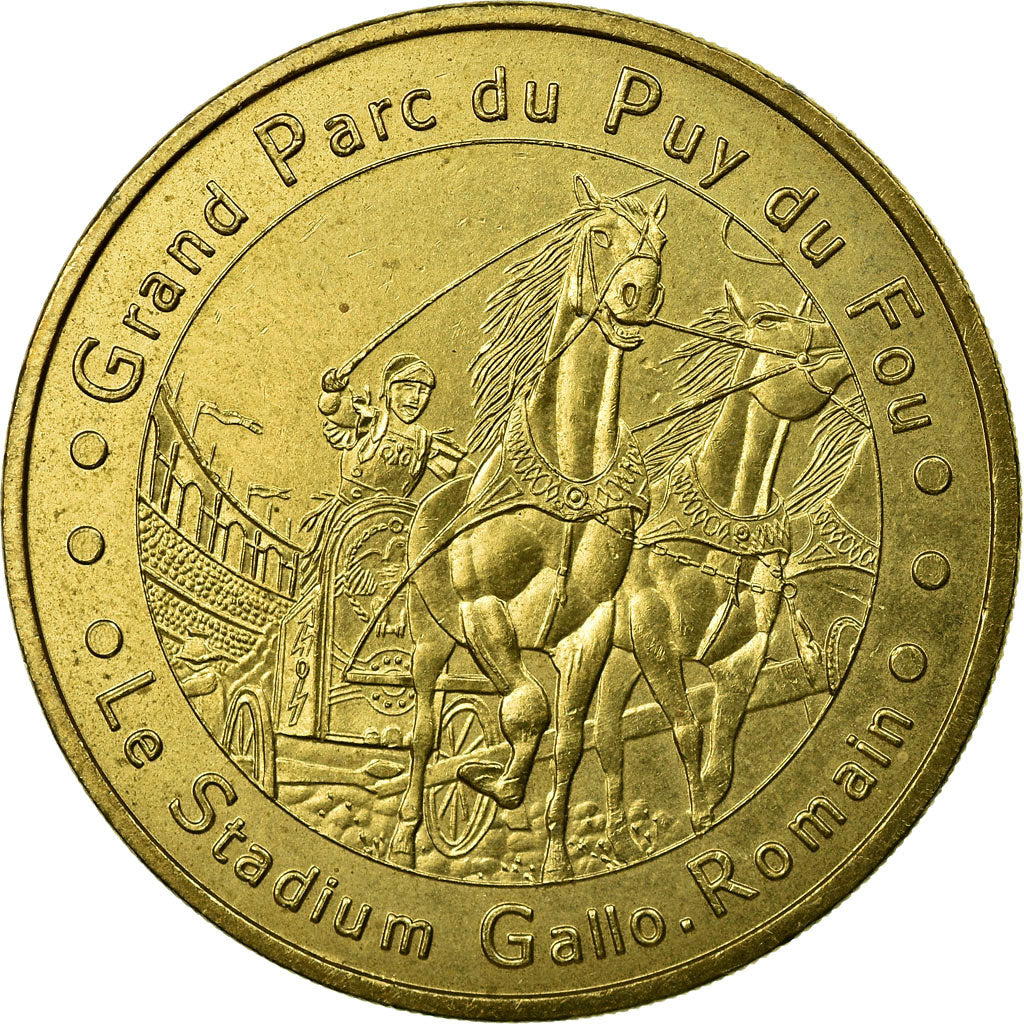 Francia, Token, Touristic token, Les Epesses - Puy du Fou n°2, 2004, Monnaie de