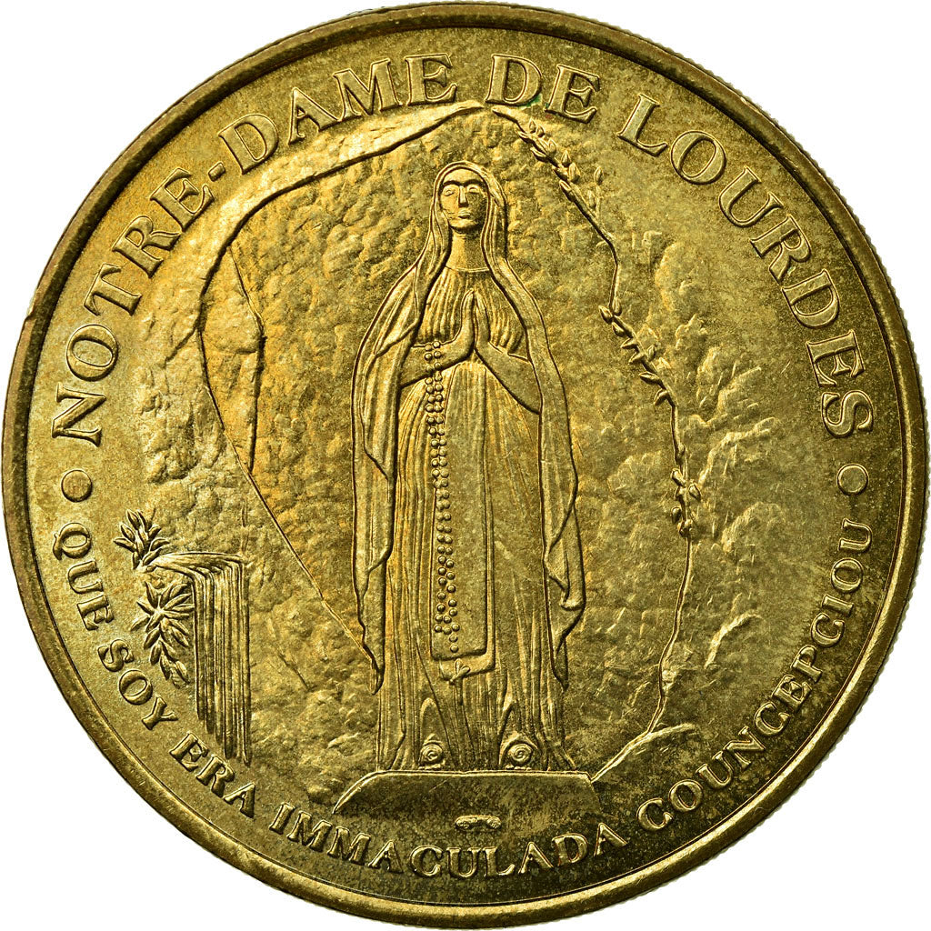 Francia, Token, Touristic token, Lourdes - Allez boire à la source et vous y