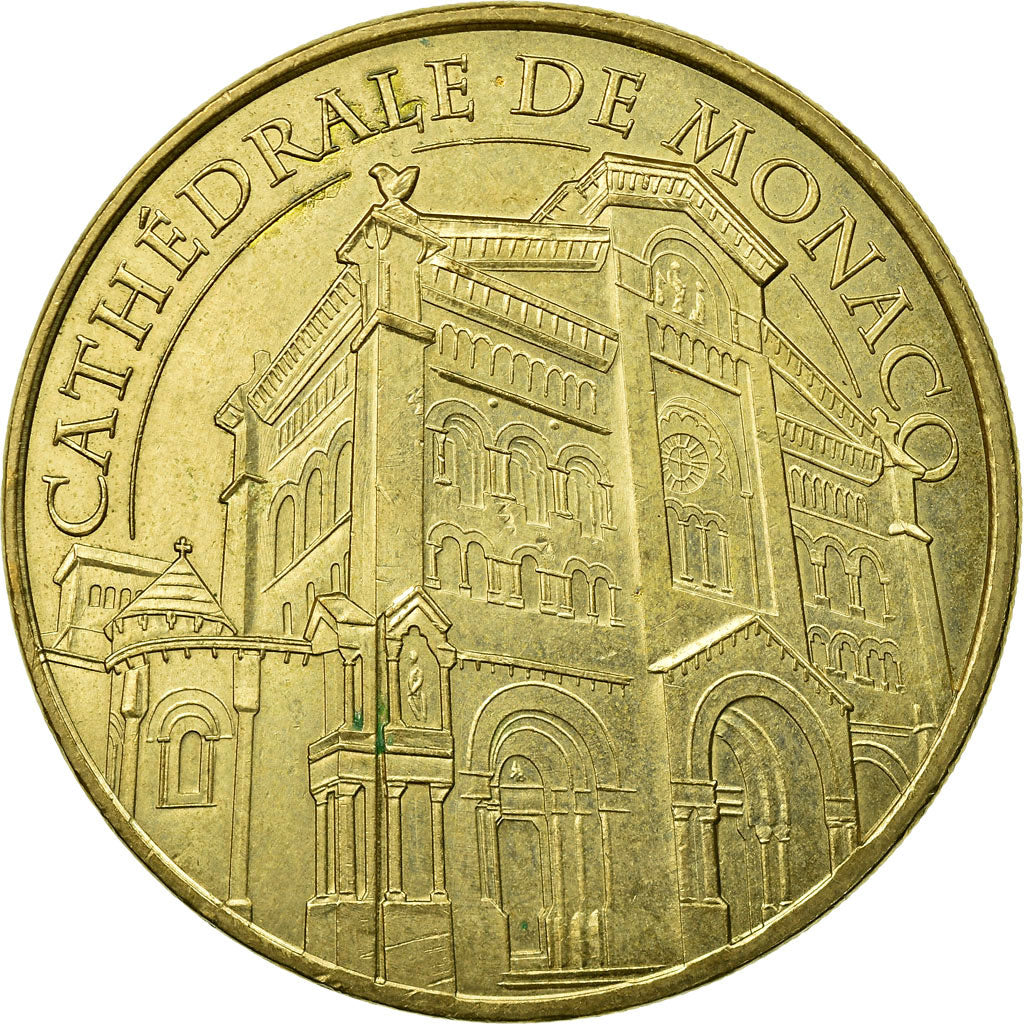 Francia, Token, Touristic token, Monaco - Cathédrale n°4, 2012, Monnaie de