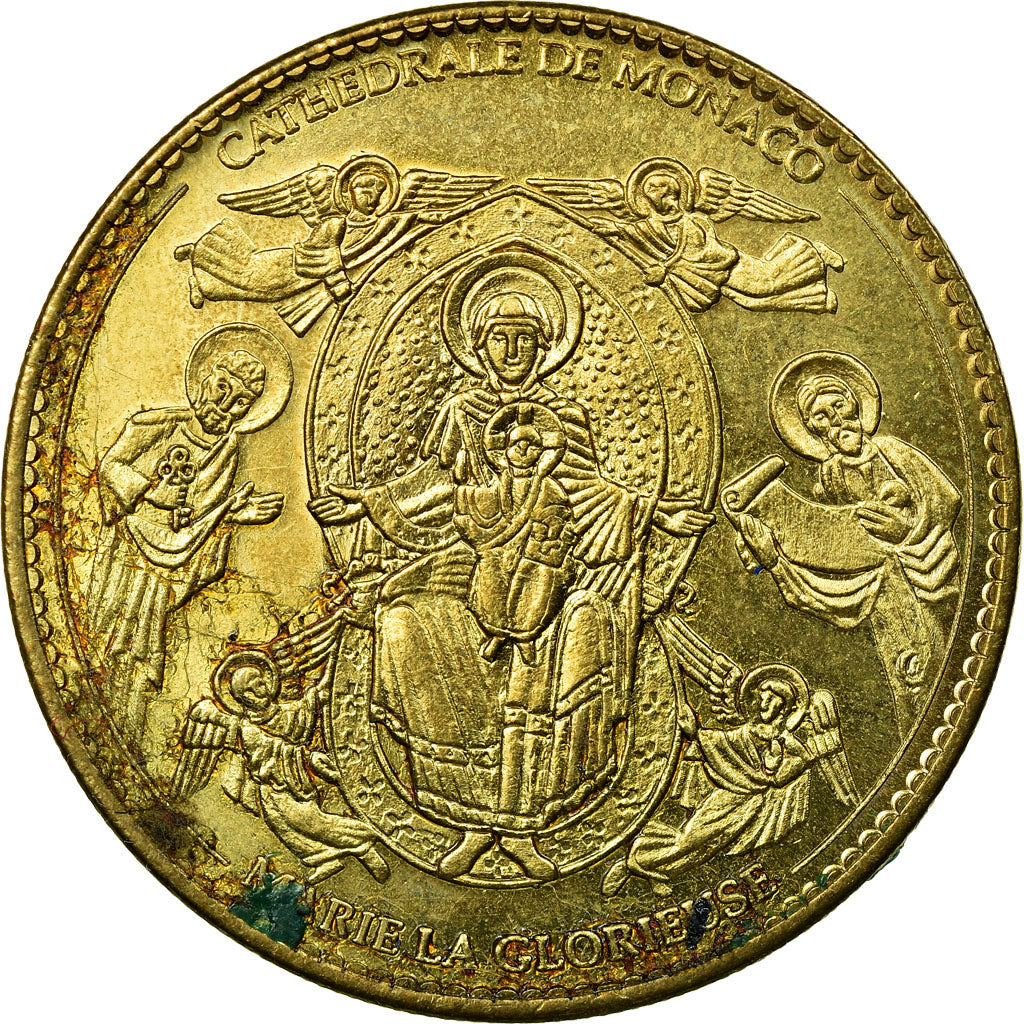 Frankreich, Token, Touristic token, 98/ Cathédrale de Monaco - Marie La
