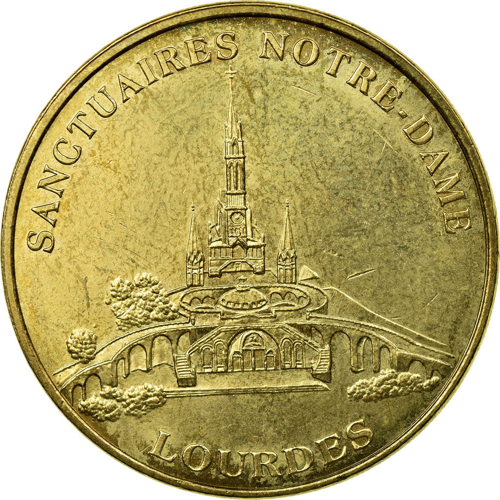 Francia, Token, Touristic token, Lourdes - Sanctuaires Notre Dame, 1999, Monnaie